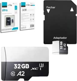 Cartão De Memória GB Original Com Adaptador Micro Full Hd - Velocidade 140MB/s ® (32, GB)