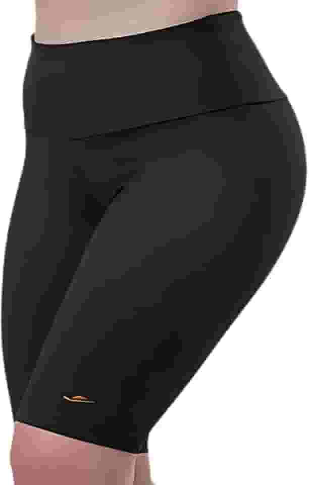 Bermuda Academia Ciclista Feminina Elite Zero Transparência Cós Alto Fitness