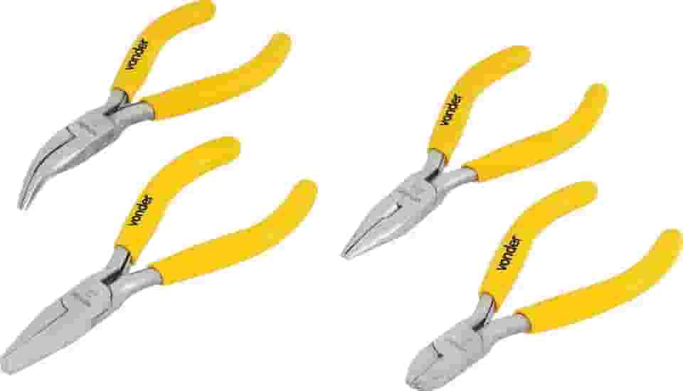 Jogo De Minialicates Com 4 Peças Vonder