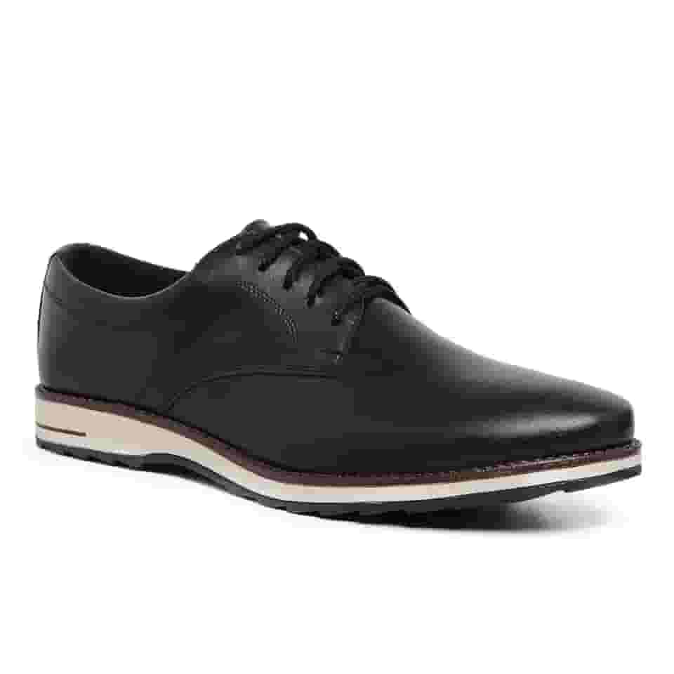 Sapato Social Oxford Masculino Moderno Confortavel com Cadarço