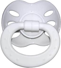 Chupeta Plus CF, Bico RN Anatômico Silicone T1 (0 á 6 MESES), Sonne, Branco