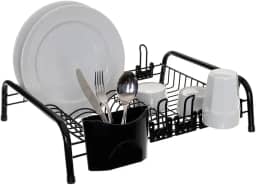 Escorredor de Louça 12 Pratos 6 Copos Porta Talher Metaltru