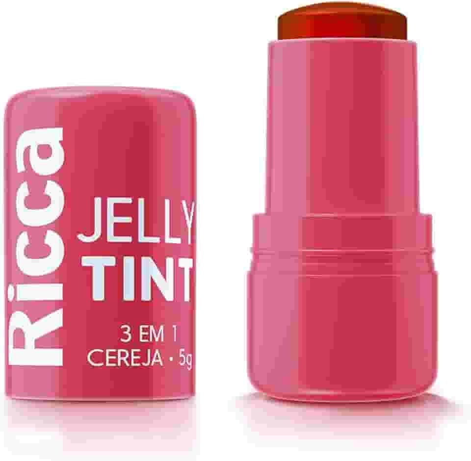 Ricca Bastão Jelly Tint Cereja