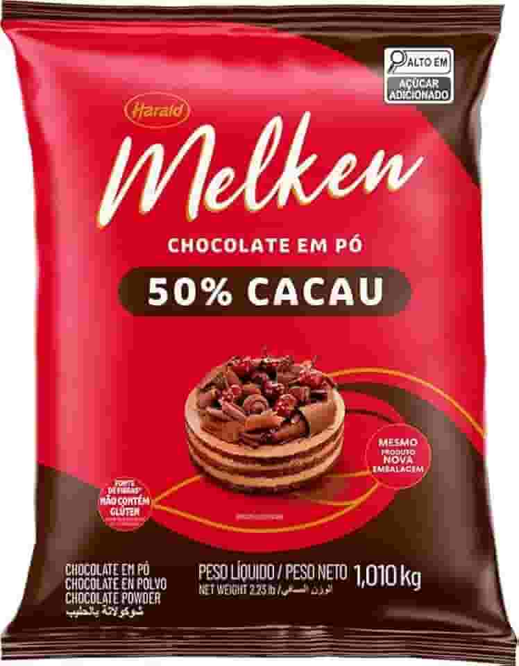 Chocolate Em Pó 50% 1,01Kg Melken Harald