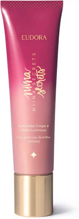 EUDORA NIINA SECRETS ILUMINADOR CORPO E ROSTO LUMINOUS 60ml