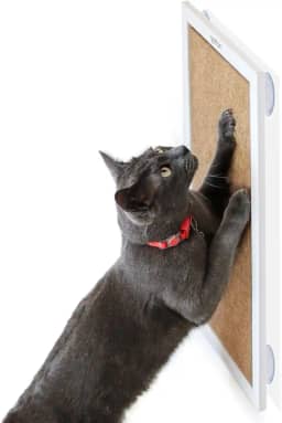 Arranhador com Ventosas para Gatos, Arranhador com Catnip Gatton, Slim RonRock Plug Branco