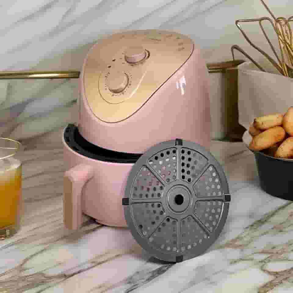 Fritadeira Air Fryer Home Land 4L 220V - Coloridas (Rosa)