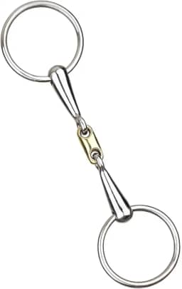 Generic Freio de boca de cavalo, bridão resistente ao desgaste, equipamento portátil para montaria, suprimentos para cavalos, mulas, suprimentos para caça