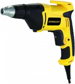 Stanley Parafusadeira Elétrica Drywall, Potência de 520W, com Encaixe de 6,35mm, Inclui Bits Phillips, Modelo STDR5206, 220V