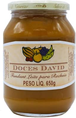 Fondant de Leite para Recheios Doces David 650g