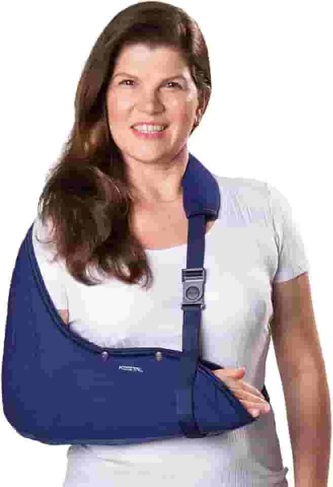 Kestal Tipoia Velpeau Estofada Imobilizadora americana Azul, Bilateral, PP