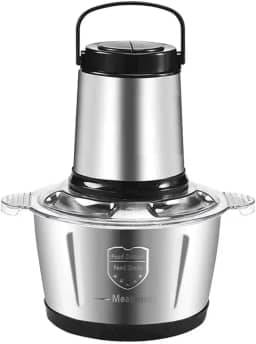 Multiprocessador Elétrico de Alimentos 400W Inox 4 Lâminas 110V ou 220V 2L (110V)