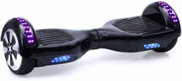 Hoverboard Skate Elétrico 6.5' com Bolsa Led Bluetooth Preto Brinovar