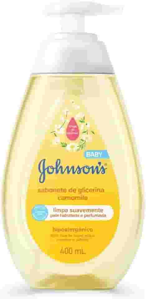 Sabonete Líquido Glicerina Camomila JOHNSON’S® Baby, 400mL