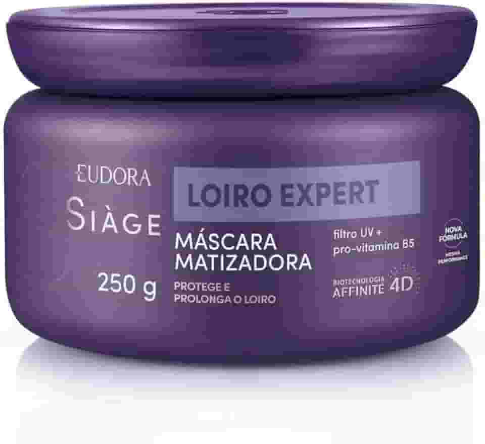 Eudora Máscara Capilar Matizadora Siàge Loiro Expert 250g