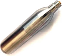 JaylyHala Cartuchos de CO2 de aço inoxidável de 12 gramas Recarregáveis 12 g Cartucho de CO2 Cápsula de Reciclagem de Cilindro de Gás Recarregável para Airsoft Pellet BB