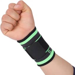 KIT 4 Munhequeira Suporte Punho Pulso Tala Ajustável Tendinite Prática Esportiva Alívio Dor - Tubarão Stores