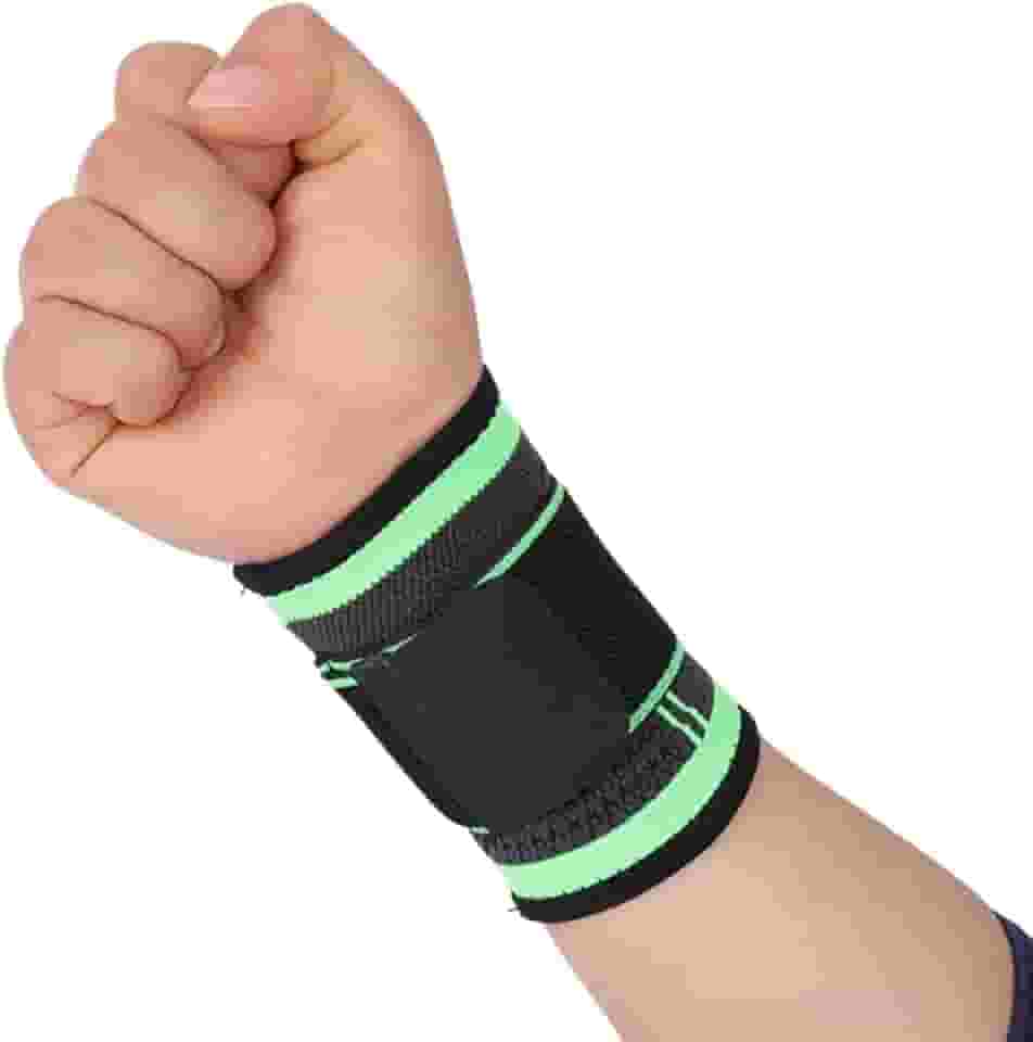 KIT 4 Munhequeira Suporte Punho Pulso Tala Ajustável Tendinite Prática Esportiva Alívio Dor - Tubarão Stores