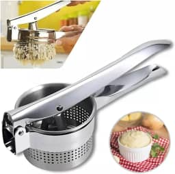 Espremedor de Batata Amassador Esmagador de Batatas e legumes Inox