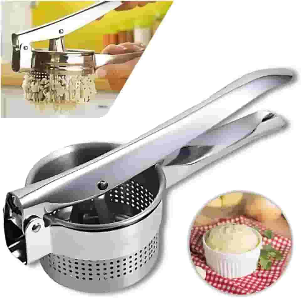 Espremedor de Batata Amassador Esmagador de Batatas e legumes Inox