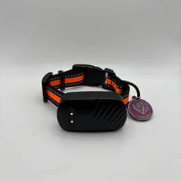The Pet GPS Coleira Rastreadora GPS para Cães e Gatos, À Prova D'água, Fita Reflexiva, Monitoramento em Tempo Real, Alarme Sonoro e Cerca Virtual (Cachorro)