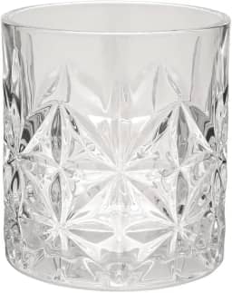 Mimo Style, Jogo 6 Copos Whisky Lujita , 300ml, Vidro - Transparente