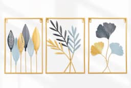 Quadros Decorativos para Sala, Quadro Decorativo, Quadro Decorativo Sala, Conjunto de 3 Murais Coloridos, Quadro para Quarto