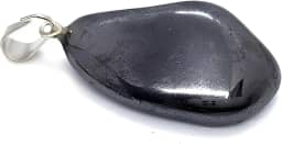 Pingente Hematita Pedra Natural Amuleto Cura Proteção Emagrecimento