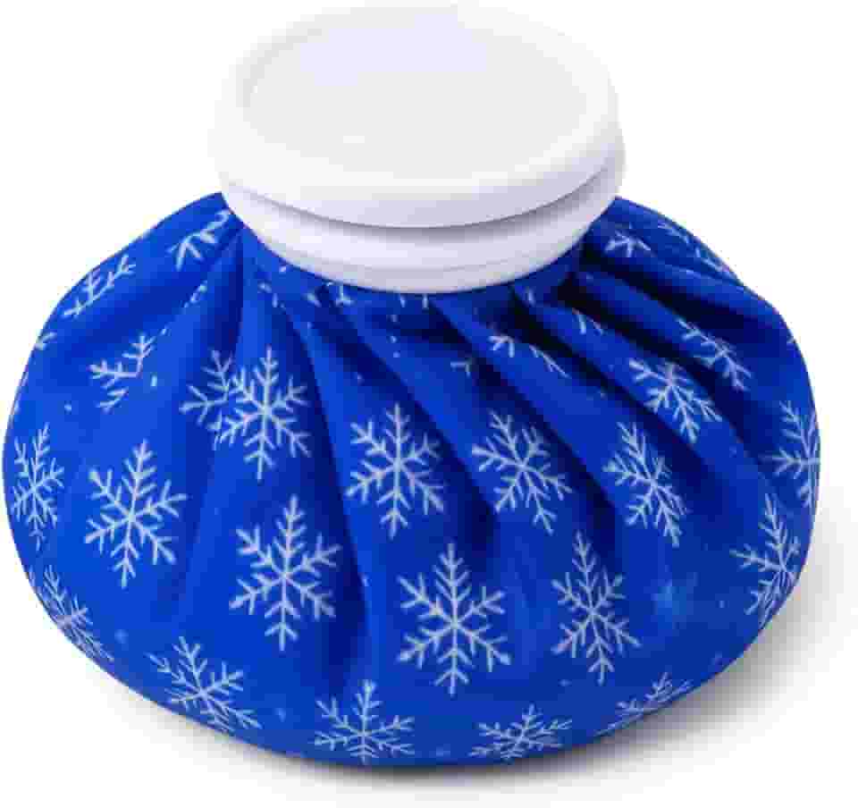 Bolsa De Gelo E Água Quente Flexível Reutilizável Capacidade 500Ml