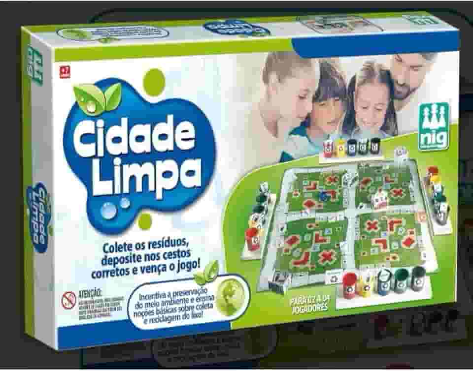 Jogo cidade limpa - NIG - jogo educativo - meio ambiente