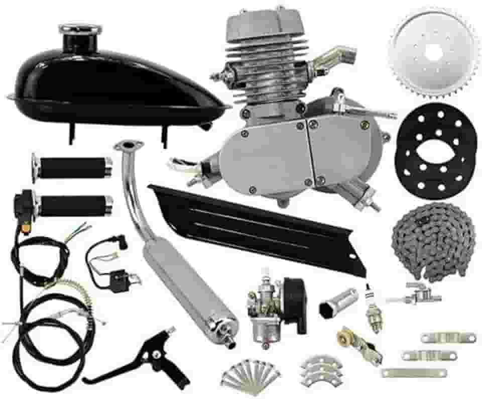 Motor Completo 80cc Para Bicicleta Top Performance 4º Geração