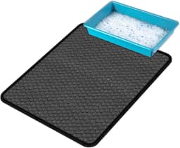 Tapete Higiênico Para Gato Coletor De Areia (EXG-68 x 100cm) Cor Preto