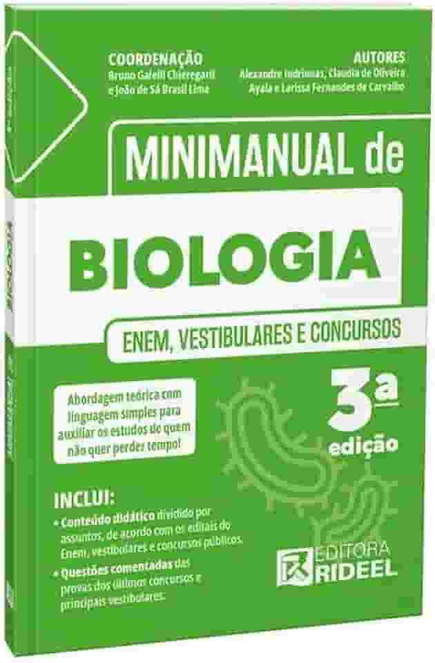 MINIMANUAL DE BIOLOGIA - ENEM, VESTIBULARES E CONCURSOS