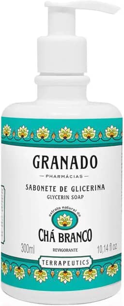 Granado Sabonete Líquido Terrapeutics, Chá Branco, 300ml