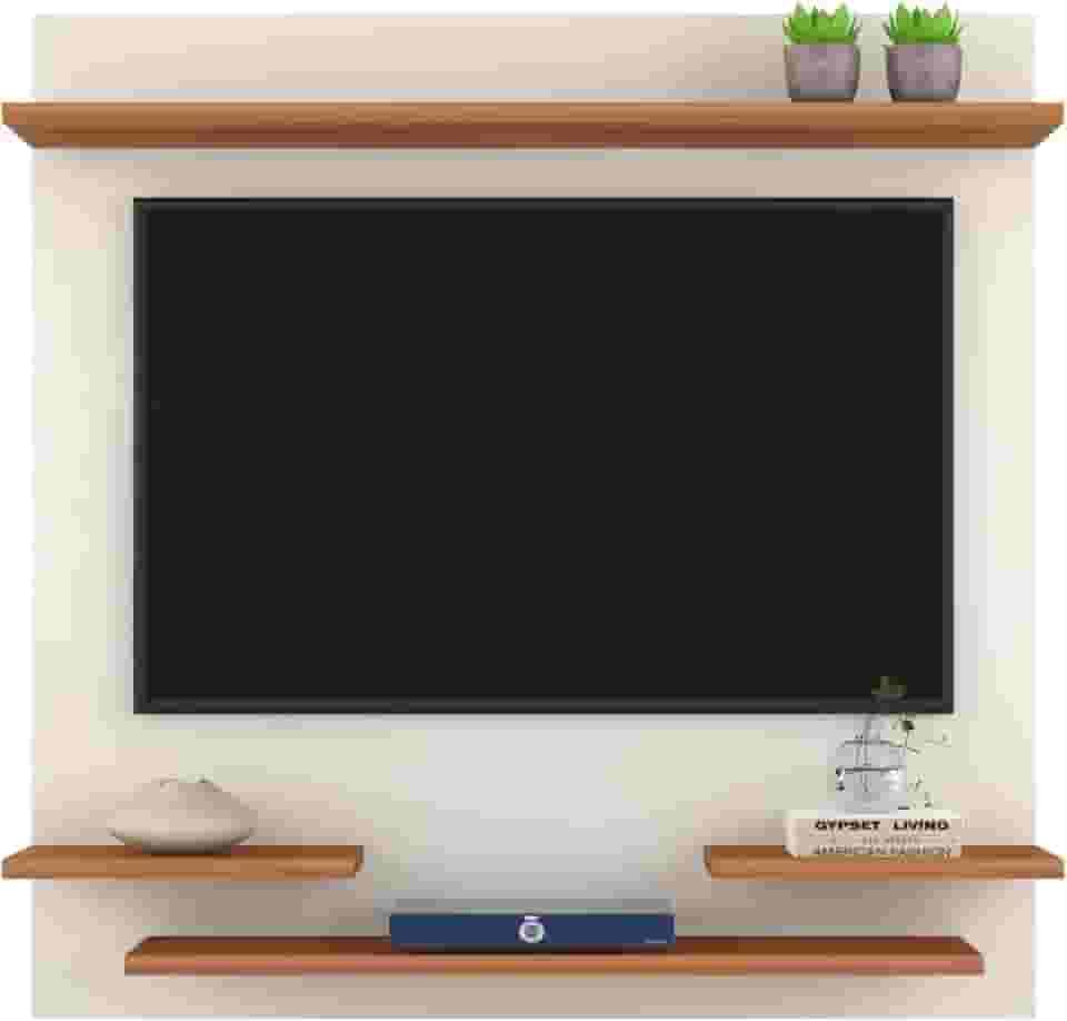 Painel Tv Quarto Sala Painel Prateleira Até 32 Polegadas Star (OFF/NATURE)