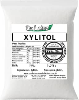 Xylitol Xilitol Cristal Puro 2Kg