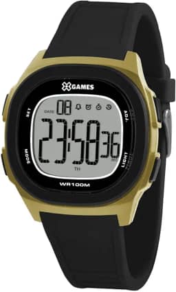 Relógio X Games Masculino Ref: Xgppd125 Bxpx Retangular Digital