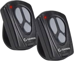 Kit 2 Controle Remoto Garen Tx New 433 Mhz Portão Eletrônico