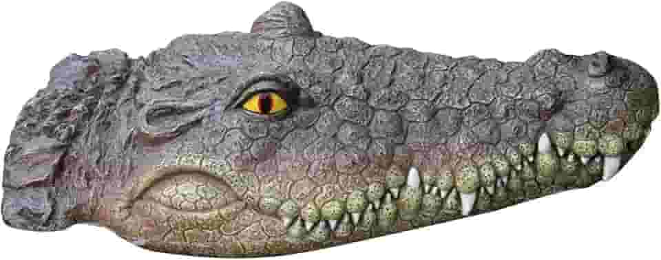 WeiLaiKeQi Água de cabeça flutuante - decoração de jardim ou lago para arte para ganso, controle de pato, para escolher, 8,5 cm x 32 cm