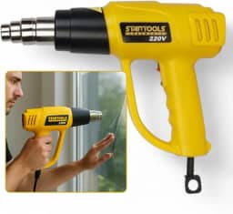 Soprador Térmico 2000W 220V Profissional Pistola Ar Quente Bico Removível
