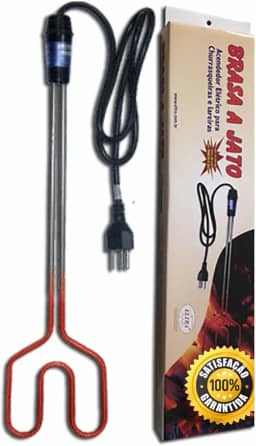 Acendedor Elétrico Para Churrasqueiras A Carvão E Lareiras 110V