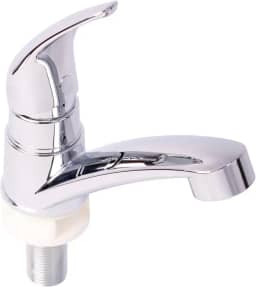 TKLA Torneira Lavatório Em ABS Cor Cromada Banheiro Lavabo Cozinha Fria Mesa