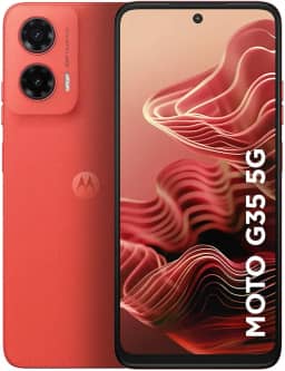 Smartphone Motorola Moto g35 5G - 256GB 12GB (4GB RAM+8GB Ram Boost) e Camera 50MP com AI NFC Tela 6.7' com Superbrilho - Coral
