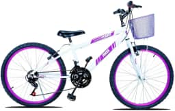Bicicleta De Passeio Infantil Forss Anny Aro 24 18v Freios V-brakes