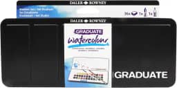 DALER ROWNEY Graduate Watercolor Aquarela em Pastilha com Estojo 36 Cores