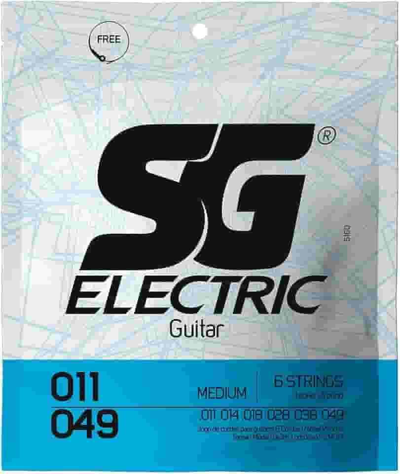 Encordoamento 011 SG Niquel para Guitarra