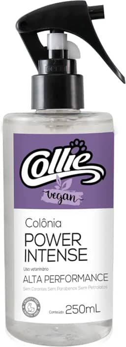 Collie Vegan, Colônia para cães, Linha Profissional, Power Hidratação, Aroma Lavander Baby, 250ml