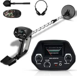 Detector de Metal, Metal Detectors com Função de Detecção Poderosa, Detector de Ouro Profissional com Design Ergonômico e Comprimento Ajustável