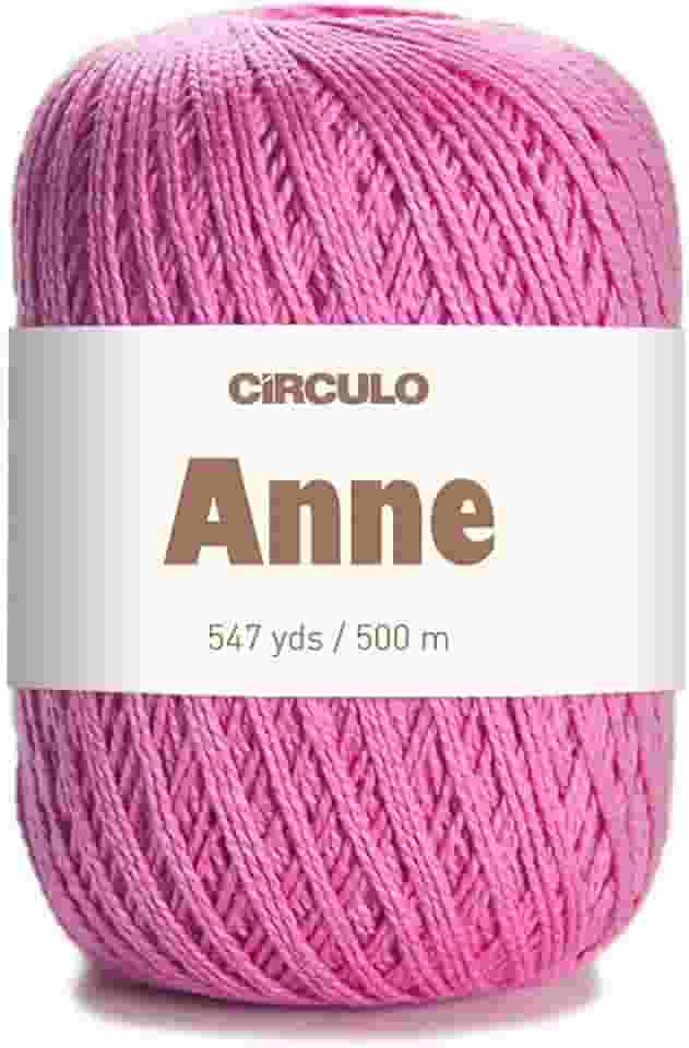Anne 100% algodão Threads em 10 cores em 547 jardas REG. 8 adequado para 1,75 mm Needle e 3 mm para 3.5 mm Gancho de crochê para Tecelagem. Ótimo uso para projetos de costura, Artes e Ofícios.