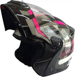 Capacete Moto Mixs Gladiator Delta Articulado Escamoteável Robocop Motociclista Motoqueiro